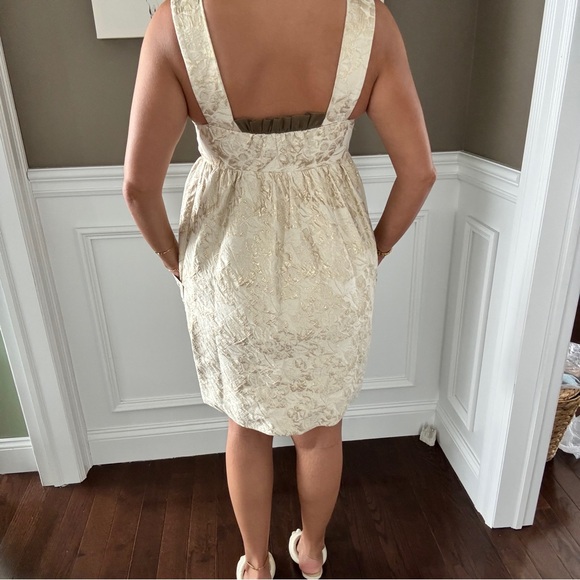 Vintage Vera Wang Jacquard Dress - Picture 3 of 8